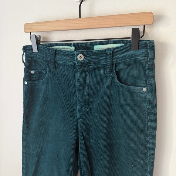 Pilcro and the Letterpress Teal Corduroy Flare Pants - Picture 5 of 12